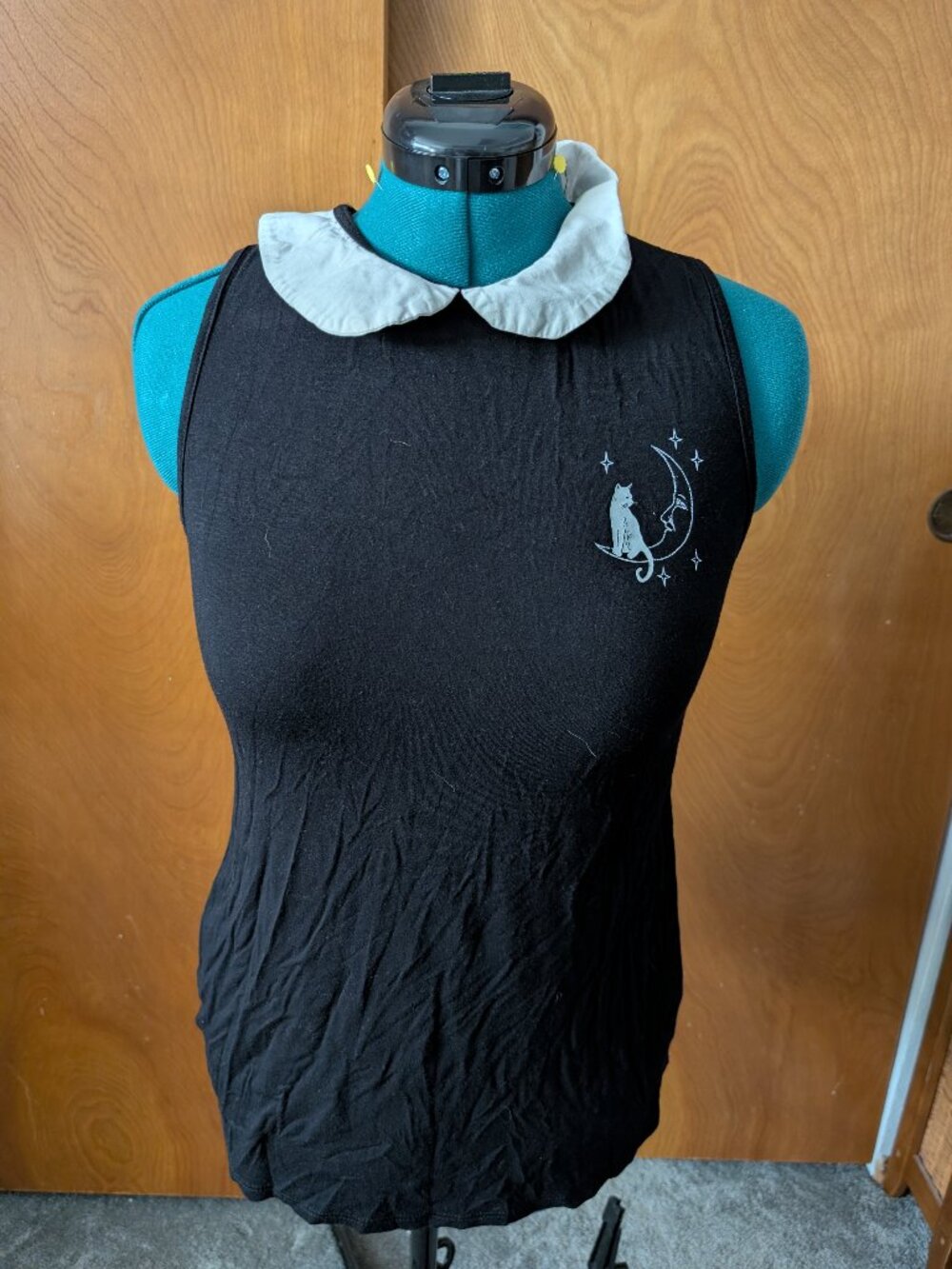 Midnight Hour Cute Cat Tank Top